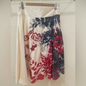 Monsoon silk skirt size 6 US/10 UK